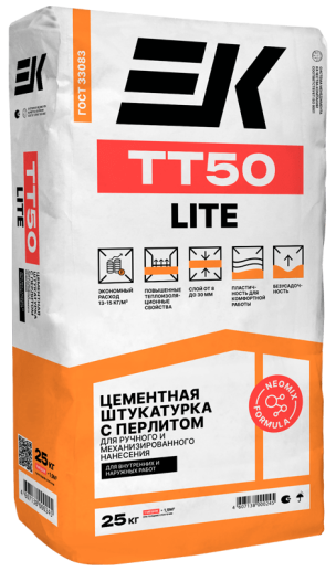 Штукатурная смесь ЕК ТТ 50(25кг)