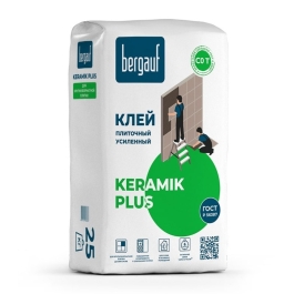 Усиленный плиточный клей KERAMIK PLUS (25кг)